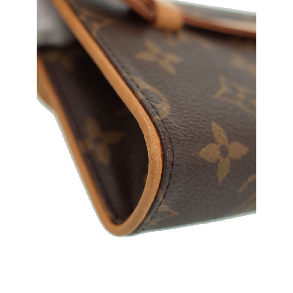 Louis Vuitton Monogram Leather Brown Pochette Florentine Waist Pouch - Picture 4 of 9